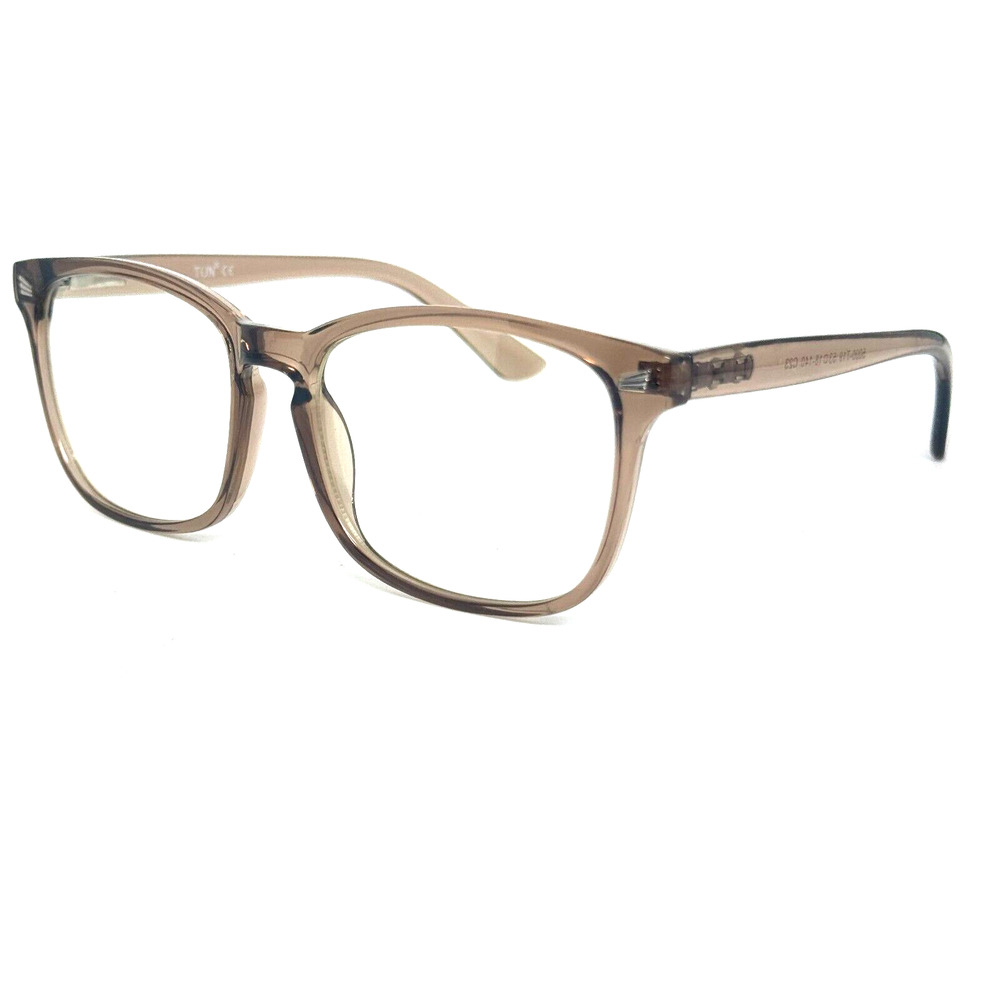 TIJN 5000-T19 Eyeglasses Frames Crystal Brown 53-18-140 H14492‎